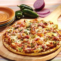 Devilled Chicken Pizza